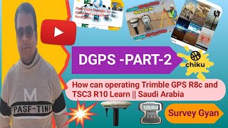 Trimble GPS RTK Tutorial R8 R10  PART2 CONTROLLER Connect with Base and Rover main setting [upl. by Eltsyek262]