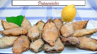 Paparajotes Murcianos  Receta de Cocina en Familia [upl. by Nnayllehs]