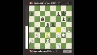 Magnus Carlsen was defeated by MVL in Tech Mahindra Global Chess League 2024 Round 7 [upl. by Utter708]