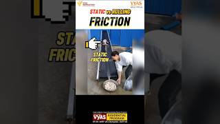 Unveiling the BIGGEST Difference Static vs Rolling Friction [upl. by Anazraf]