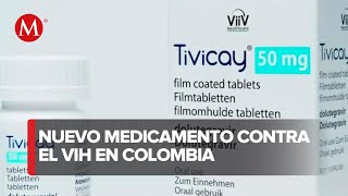 Colombia anuncia nuevo medicamento para personas con VIH [upl. by Hnirt318]