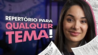 Repertório para qualquer tema da Redação do ENEM [upl. by Leodora464]