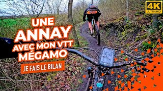 UNE ANNAY AVEC LE MEGAMO R120 AXS RACE  Je fais le bilan après 1 an  mtb cycling vtt [upl. by Medarda]