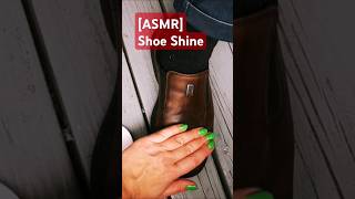 ASMR  SHOE Shine satisfying sounds [upl. by Nugent]