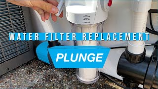 Plunge  Water Filter Replacement [upl. by Sairacaz]