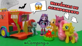 MLP➡ HISTÓRIAS ASSUSTADORAS DE ACAMPAMENTO 👻 [upl. by Aihseit884]