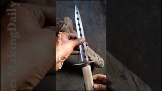 Dagger Making From File shorts diycrafts [upl. by Yellhsa]