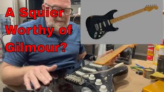 Could David Gilmour Rock A Squier Stratocaster [upl. by Naegem]