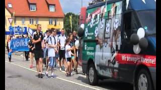 Der Festumzug zum 176 Schul und Heimatfest in Jessen 2014 [upl. by Jermain]