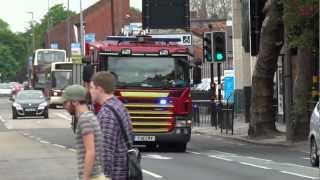 Humberside Fire amp Rescue  Scania P280 Water Ladder On Shout [upl. by Nytram]