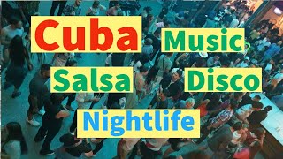 CUBA Nightlife  Havana Cuban Art Factory  Trinidad Disco Ayala [upl. by Aynam]