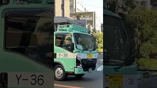 調布市ゴミ収集車とすれ違う2024117 ゴミ収集車 働く車 はたらく車 [upl. by Ntsyrk]