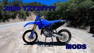 2000 YZ125 Mods How To Make Your YZ125 New [upl. by Mlehliw]