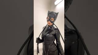 catwoman transformation 🐈‍⬛ halloween2024 halloweeninspo halloweencostume catwomancostume [upl. by Fredelia]