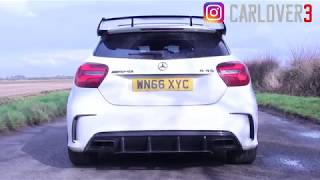 REMUS EXHAUST MERCEDES A45 AMG COLD START REVS amp LAUNCH CONTROL [upl. by Childers414]