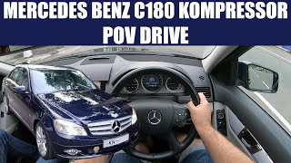 Mercedes Benz C180 Kompressor W204 POV Drive [upl. by Acinnod303]