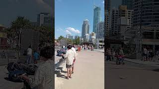 Surfers Paradise Beaches 🌴 Walk Sights Gold Coast [upl. by Demakis]