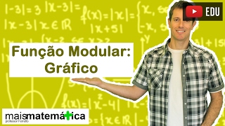 Função Modular Gráfico Aula 3 de 5 [upl. by Peatroy]