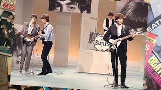 ♫ The Beatles at rehearsal on The Ed Sullivan Show 1965 [upl. by Erie]