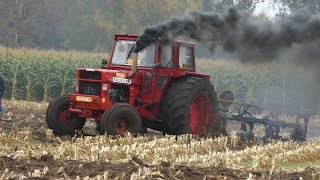 Speed Ploughing  Hastighedplöjning Laholm 2017  Volvo BM 810 Turbo Ploughing w 4Furrow Plough [upl. by Inoy]