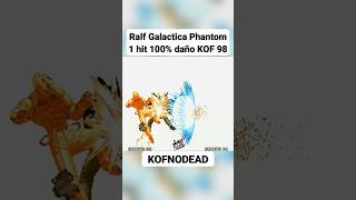 Ralf Galactica Phantom vs Rugal KOF 98 kofnodead kof kof98 arcade shorts arcadegames games [upl. by Pedaias]