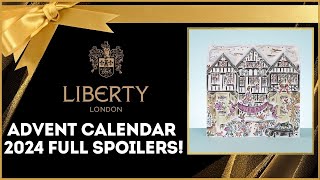 LIBERTY LONDON ADVENT CALENDAR FULL SPOILERS 2024 [upl. by Ettezoj]