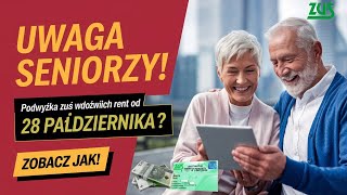 28 października ZUS ogłasza podwyżkę rent dla wdów – czy NOWE świadczenia poprawią Twoje życie [upl. by Neva]