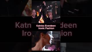 Katniss Everdeen Trademark Costume 🔥katnisseverdeen katnisseverdeenthegirlonfire hungergames [upl. by Atnwahs953]