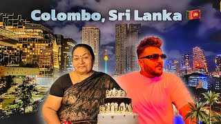 ColomboSrilanka mein kiya Mummy ka Birthday Celebration  Colombo city tour amp Best Sea Food Restro [upl. by Aidyl]