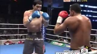 Badr Hari vs Hong ManChoifull fight K1 World GP 2008  YouTube [upl. by Nnasor]