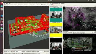 RTABMAP with Ouster Lidar and Intel Realsense [upl. by Riedel691]