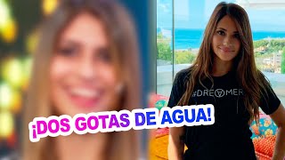 ¡DE NO CREER Antonella Roccuzzo llegó a la puerta mundial de parecidos en Bienvenidos a bordo [upl. by Aseral661]