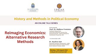 Reimaging Economics Alternative Research Methods Talk Series  Lecture 1 [upl. by Justino]