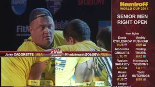 Jerry Cadorette vs Hadzhimurat Zoloyev [upl. by Orutra]