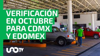 Verificación octubre 2024 autos que deben hacerla en CDMX y Edomex [upl. by Agiaf]