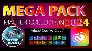 ADOBE CREATIVE MASTER COLLECTION MEGA PACK 2024 [upl. by Marylynne586]