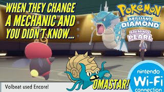 Fossil Week Omastar Day Learning to Use Volbeat Brilliant Diamond amp Shining Pearl WiFi Battles [upl. by Eidde497]