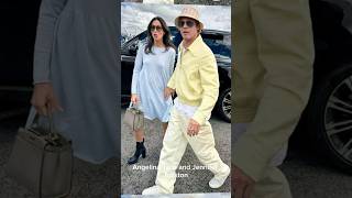 Brad Pitt amp Ines De Ramon Red Carpet Romance [upl. by Emmit600]