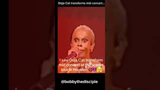 Doja Cat Turns Demon At Concert 😈 shortsDemonsscarystrangerthings dojacatconcertevilexplore [upl. by Garihc]