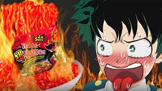 Deku Cant Handle These Spicy Noodles [upl. by Baptlsta]