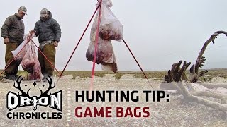 Hunting Tip  How to Choose the Right Game Bags for the Backcountry [upl. by Giesser]