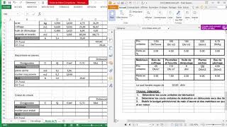 Exercice étude de prix déboursé sec [upl. by Inalaek]