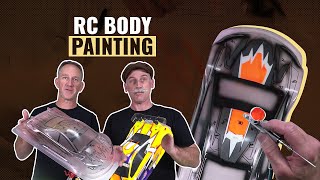 Bittydesign  RC Body Airbrush Painting Tutorial with Mat Jenkins  askHearns [upl. by Sapowith150]