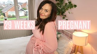 29 WEEKS PREGNANT  SYMPTOMS HIGH WHITE BLOOD CELLS amp 29 WEEK BUMP  PREGNANCY UPDATE [upl. by Cort]