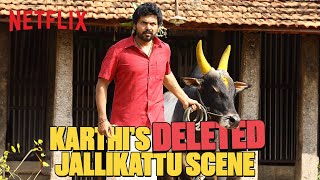 Karthi FONDLY Recalls Jallikattu Memories 🥹 Ft Arvind Swami  Deleted Scene  Meiyazhagan [upl. by Nainatrad501]