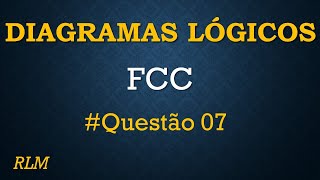 Q7  FCC  Diagramas Lógicos [upl. by Ahsieuqal336]