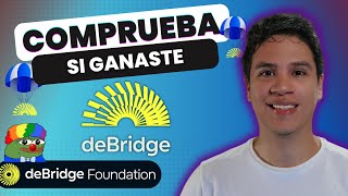 💥¡Verifica si ganaste Airdrop DeBridge💥 [upl. by Cayla]