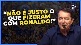 PEDRO LOURENÇO fala sobre QUEIMA de BANDEIRA de RONALDO e REVOLTA da TORCIDA [upl. by Anauqal]