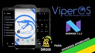 ROM ▶VIPER OS N VERSÃO FINAL ANDROID 712 NOUGAT  PARA MOTO G1 G2 G3 amp OUTROS [upl. by Nomma]