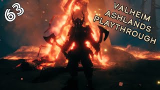 Valheim Ashlands Playthrough Episode 63  Silver Armor Set [upl. by Anihpled618]